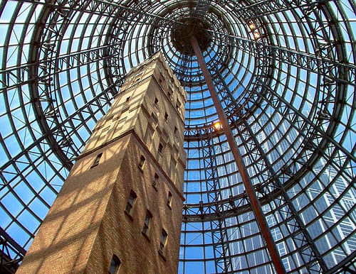 melbourne central shopping center - shot tower