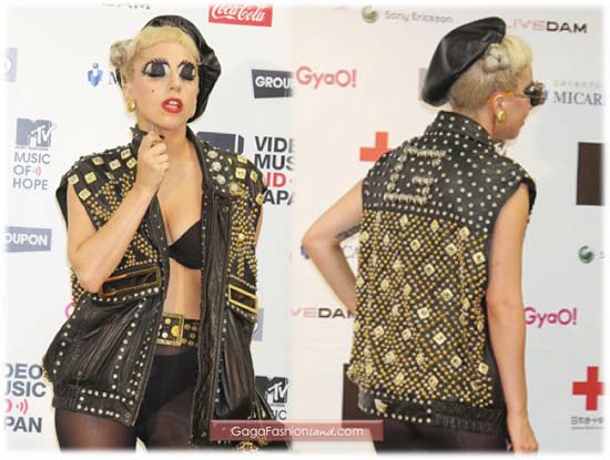 lady gaga garter jacket kitakore