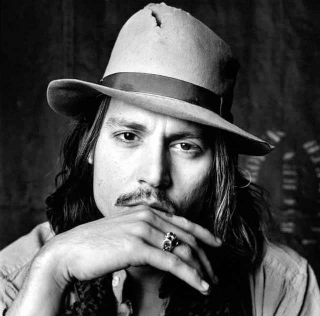 Johnny Depp Fashion Icon - He Knows how to dress - Wearing hat 2