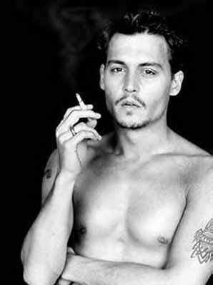 Johnny Depp Fashion Icon - He Knows how to dress - Torso Tattoo