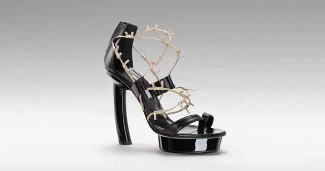 GIO DIEV - Barbwire shoes for women