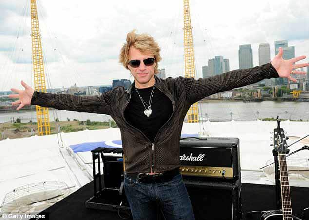Jon Bon Jovi - Still Rocks In His Fashionable Way