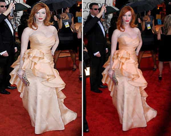 Christina Rene Hendricks - The Plus Size Woman Who Knows How To Dress - red carpet
