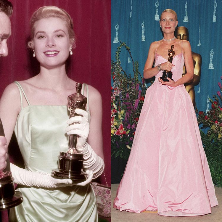 1999: Gwyneth Paltrow in a pink Ralph Lauren