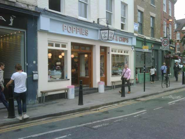 Spitalfields London – The Best Fish And Chips 1950s Style