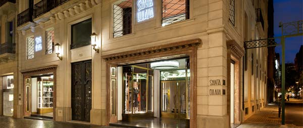 santa eulalia barcelona - store front