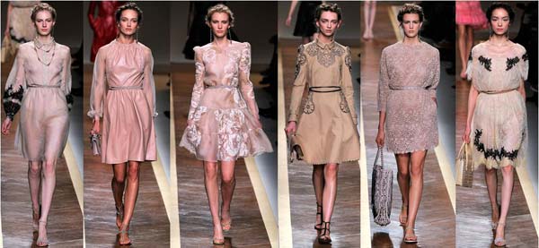 Valentino – Lace, Green and Chic Glamour 2013