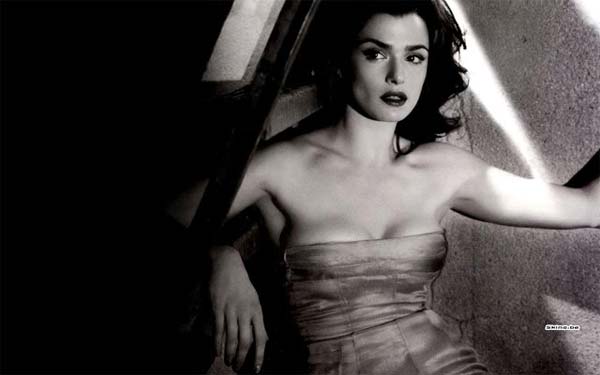 Rachel Weisz - strapless dress