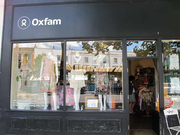 Oxfam shop westbourne grove Oxfam shop westbourne grove