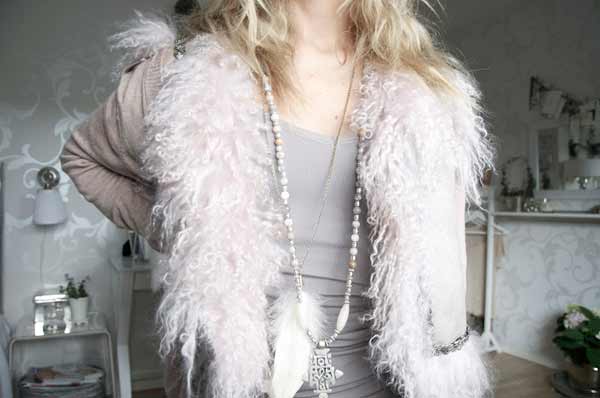 Buch,copenhagen, feather jacket