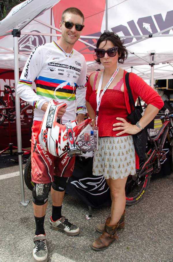 Greg Minnaar - 6 time mountain bike world champion