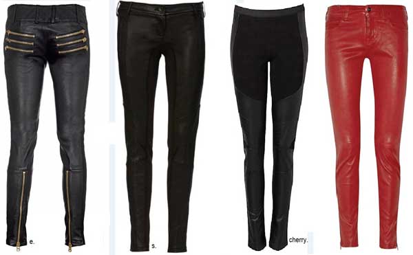 Sass & Bide Leather leggings and trousers