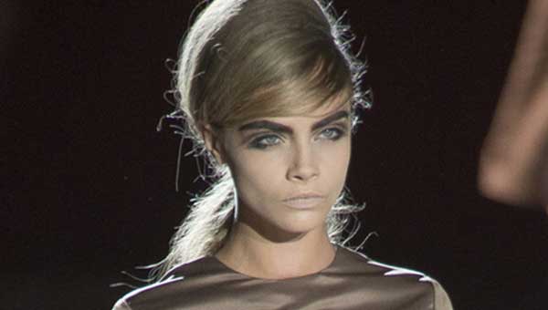 hairstyles for women wearing suits Cara Delevingne - hairstyles for women wearing suits