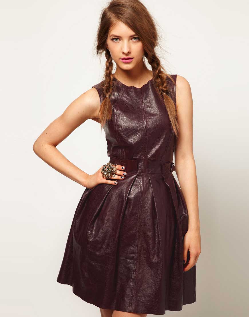 ASOS blood Ox Leather Dress 2013 ASOS blood Ox Leather Dress 2013