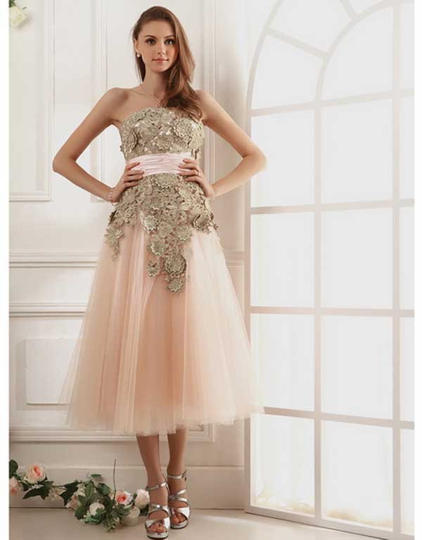 Vintage-Gold-Inspired-Lace-and-Tulle-2012-Cocktail-Gown,for-xmas