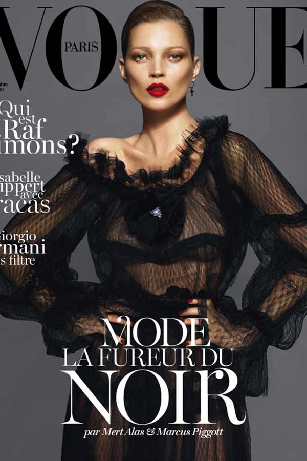 Kate Moss for Vogue Paris