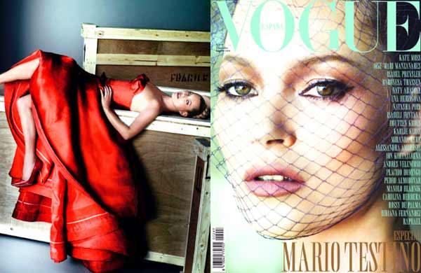 Kate Moss for Vogue Spain