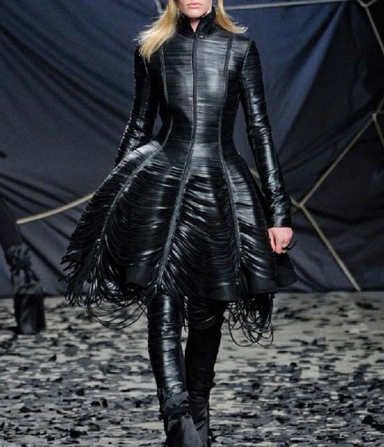 Gareth Pugh – Leather Rock Chic Fashion