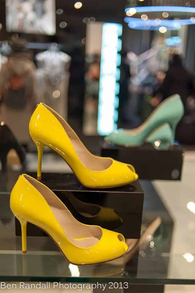 Karen Millen - signature patent peep toe 2013