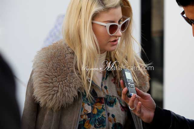 London Fashion Week - Mink, Fake Fox Colour Fur