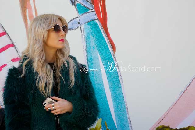 London Fashion Week - Mink, Fake Fox Colour Fur