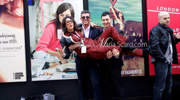 Bimba & Lola - Red Floral Suit 2013