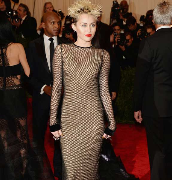 Miley Cyrus - met ball 2013