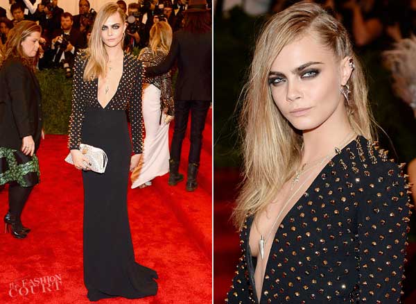 Cara Delevingne- female model 2013 met ball