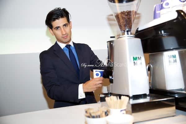 Lavazza coffee - London Collections Men Lavazza coffee - men drinkng at london collections men