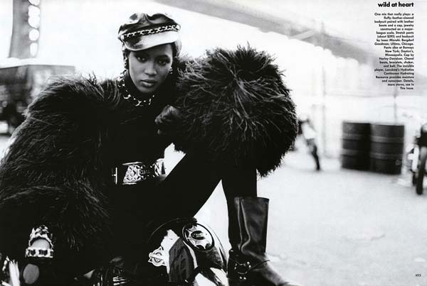 wild at heart naomi campbell peter lindbergh 1991