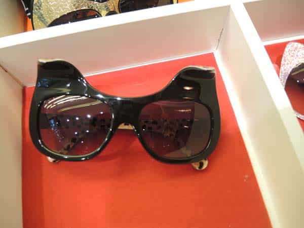 Optica Toscana Eyewear Barcelona black cateyes
