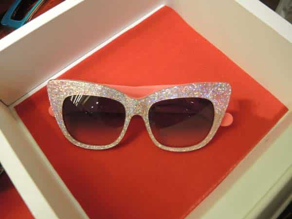 Optica Toscana Eyewear Barcelona glitter frames
