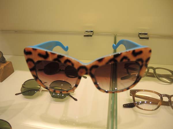 Optica Toscana Eyewear Barcelona leopard frames