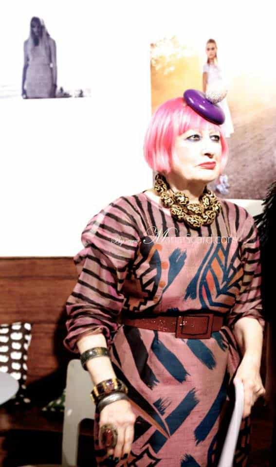 Zandra Rhodes - English Fashion Designer 0