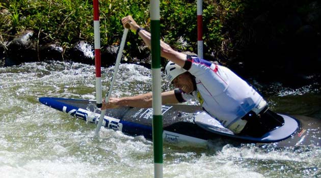 Richard John Hounslow - British Slalom Canoeist Richard John Hounslow - British Slalom Canoeist - Competing in La Seu D'urgell in Spain