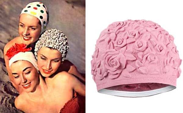 Swim Cap - Vintage Pink