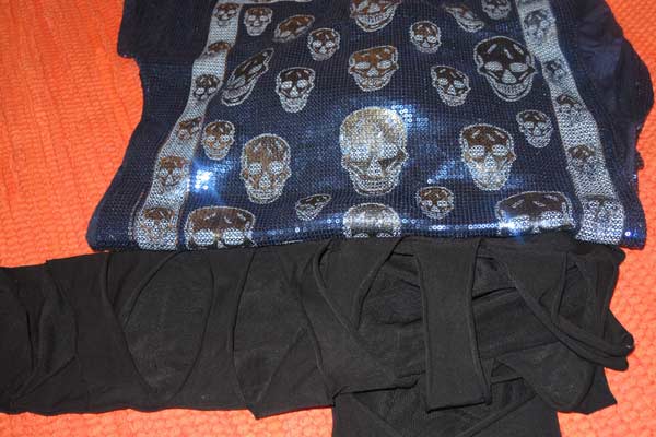 Skullhead T-Shirt, Calzedonia leggings