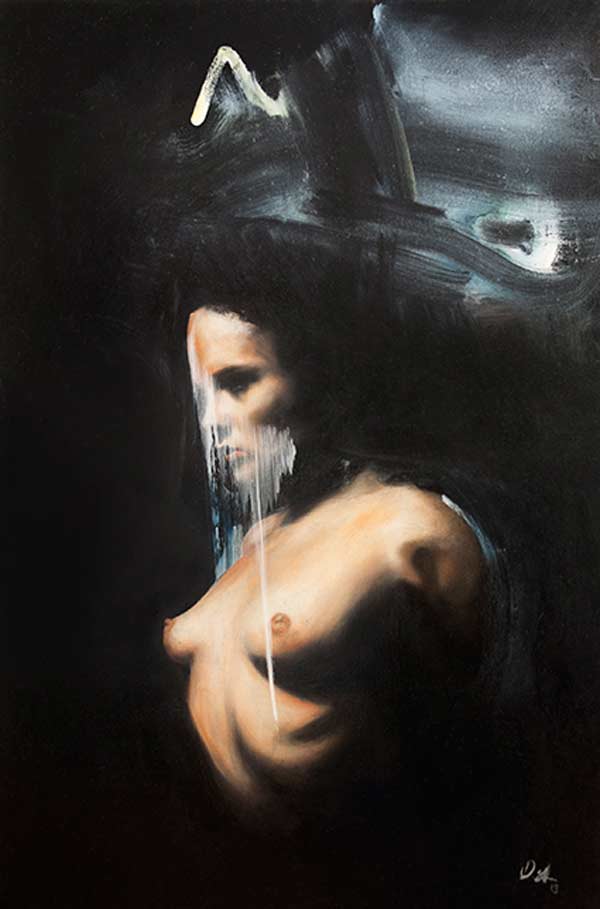 The Unit London - Art work Jonny Burt Burberry Model 