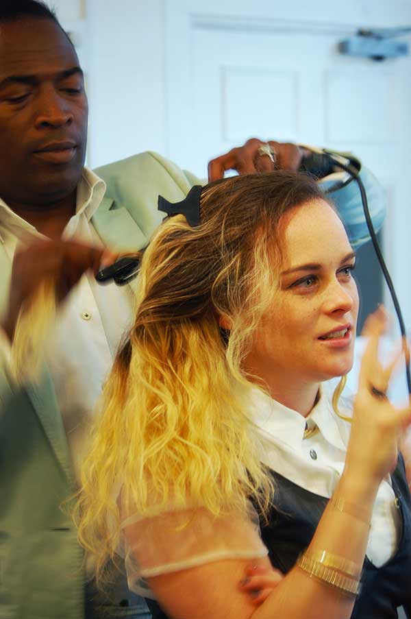 Kevin Fortune London Fashion Week hairdresser September Susie Street