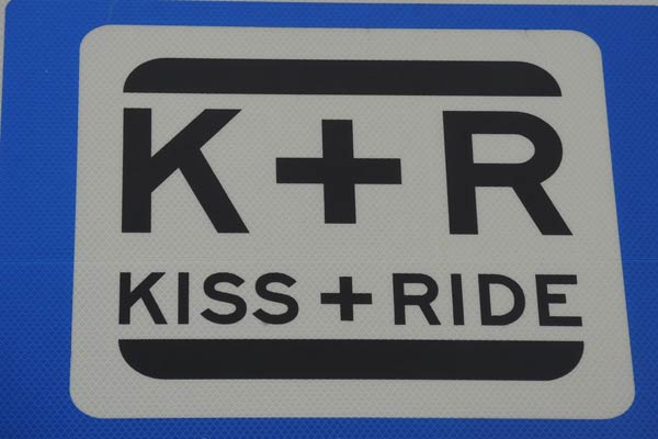 Holland sign for bikes Kiss and Ride Holland sign for bikes Kiss and Ride
