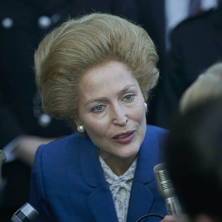 The crown netflix season four Margaret thatcher