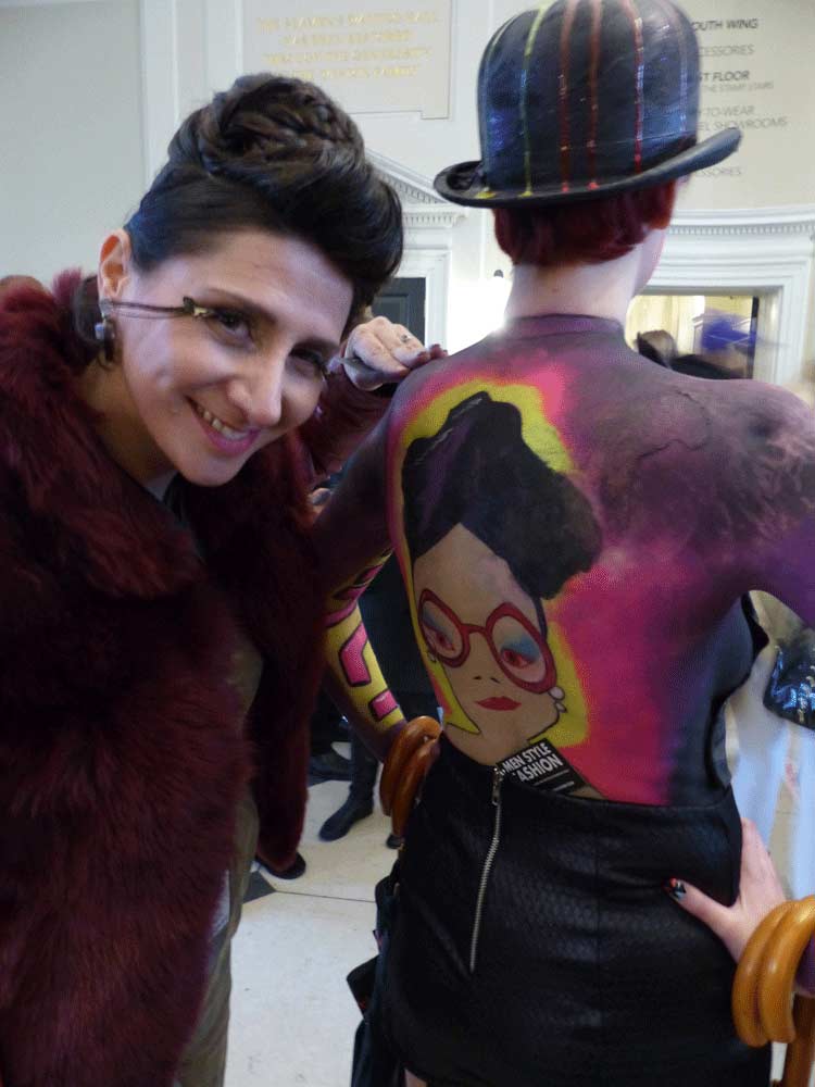 Body Art Gracie Opulanza - London fashion Week