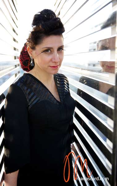 Gracie Opulanza - Fancier Feathers Head peice London Fashion Week 2014 (7)