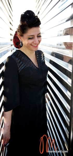 Gracie Opulanza - Fancier Feathers Head peice London Fashion Week 2014 (5)