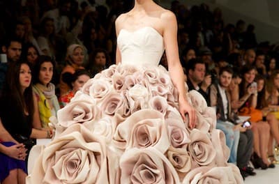 Dubai Fashion Forward 2014 – Jean Louis Sabaji Couture