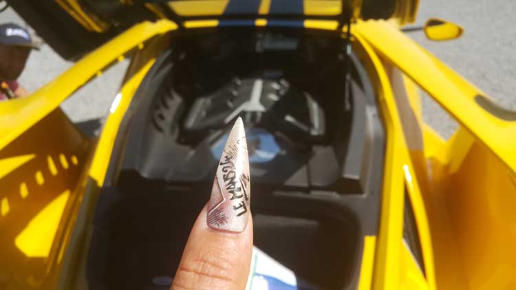 Nail Art Gracie Opulanza Le Masn 24hr Race