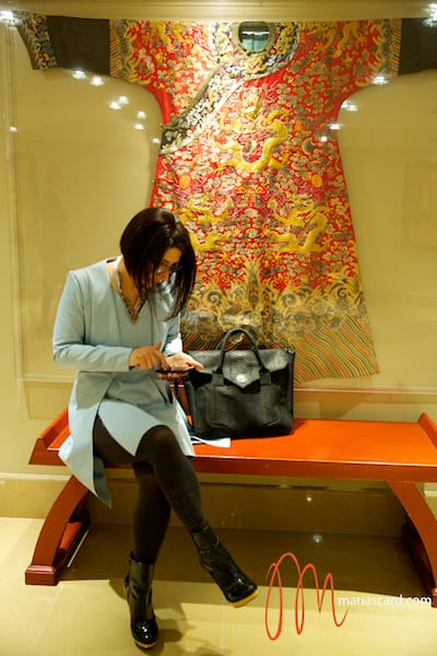 Pale Blue dress Gracie Opulanza