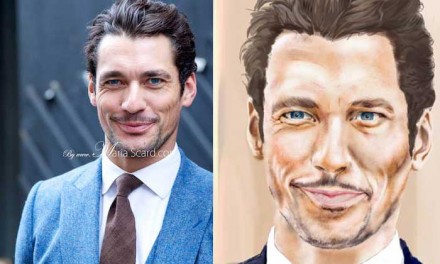 David Gandy Sketch – An Artist’s Struggle