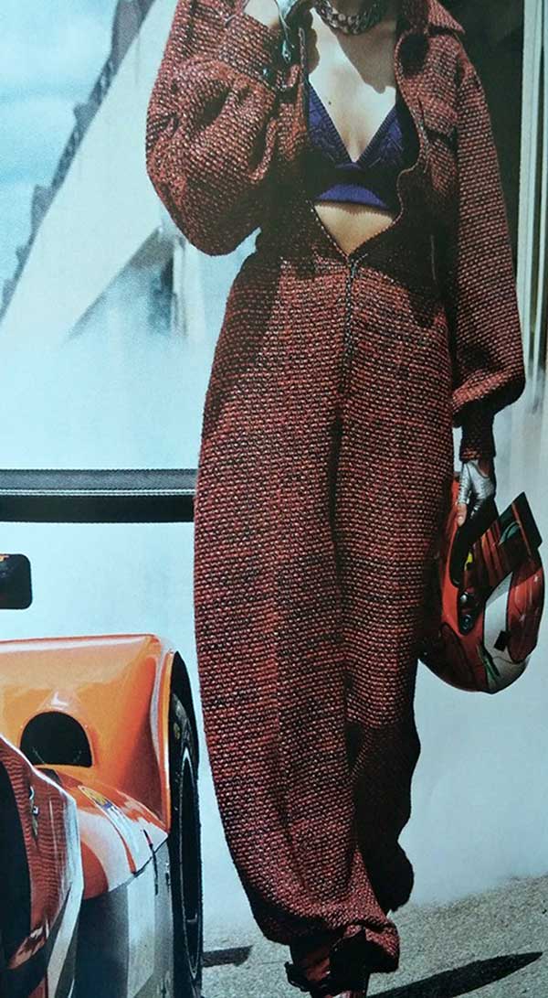 Chanel tweed jumpsuit 2015