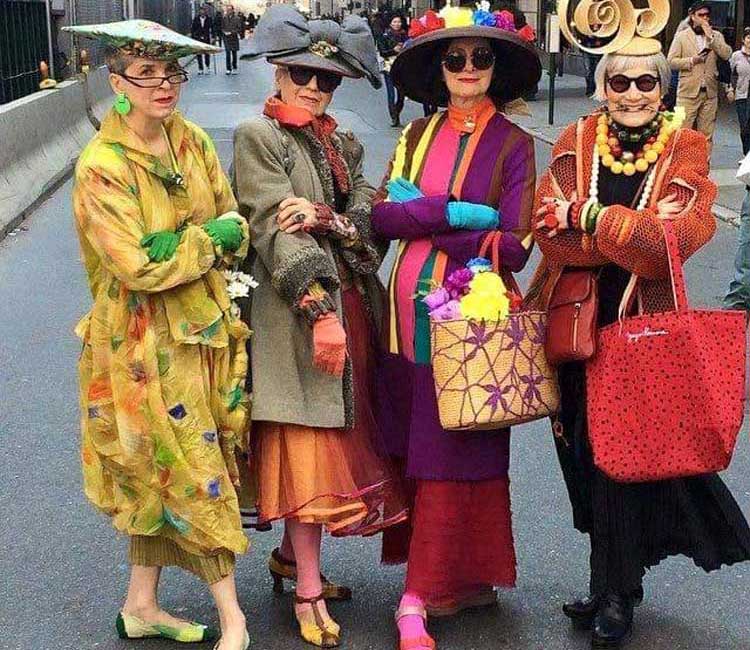 style icons eldery people